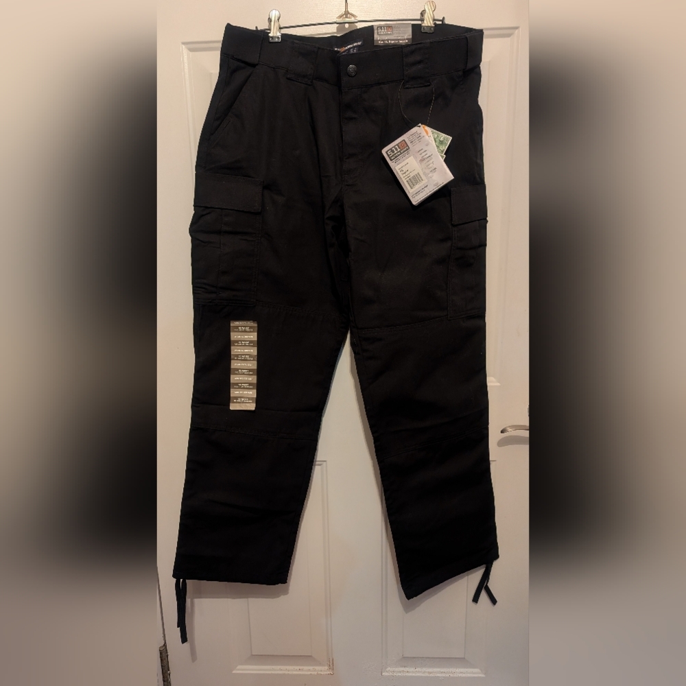 Black Tactical Cargo Pants